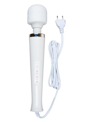 stymulator magic massager wand cable 110 240v white 10 function na Arena.pl
