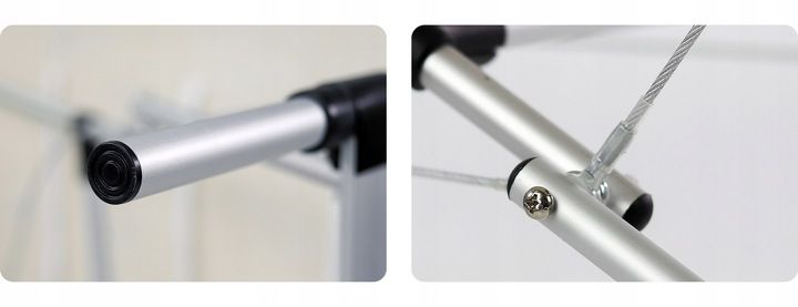 ŁÓŻKO STÓŁ DO MASAŻU SKŁADANY ALUMINIOWY 3 SEGMENTY ADELE PIANKA 5CM HABYS zdjęcie 11