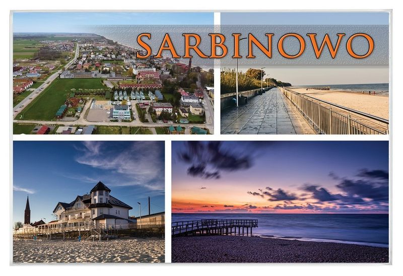 Sarbinowo - magnes szklany zdjęcie 1