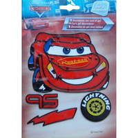SEVEN ES25933 ZELOWA DEKORACJA NA SZYBE CARS