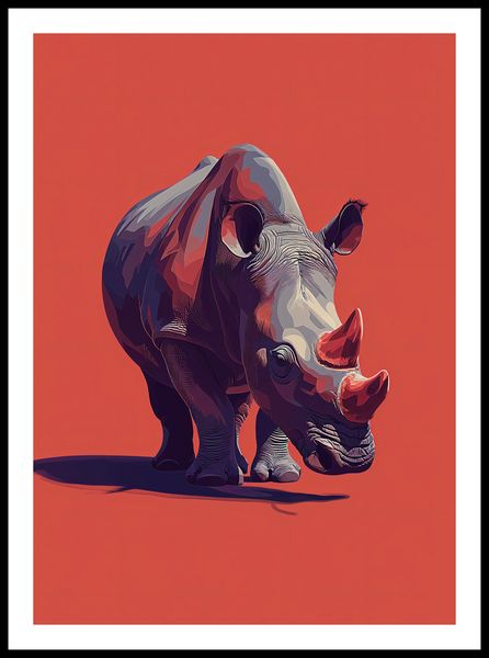 Plakat 50x70cm Marszujący Gigant zdjęcie 3