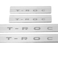 Listwa progowa VOLKSWAGEN T-ROC Stal nierdzewna 304 mat 4szt