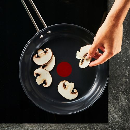 Patelnia TEFAL Nordica 20 cm stal indukcja powłoka ceramiczna na Arena.pl