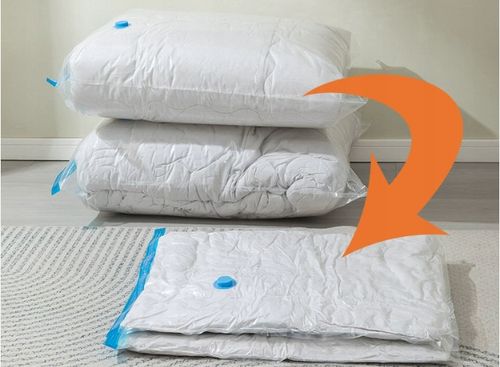 12x WORKI PRÓŻNIOWE DO PAKOWANIA NA UBRANIA POŚCIEL DO WALIZKI 2X POMPKA na Arena.pl