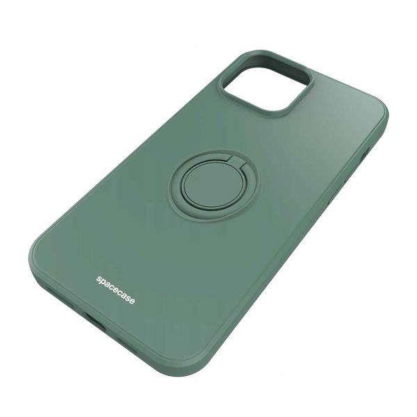 Spacecase Silicone Ring Iphone 13 Pro Max Dark Green zdjęcie 4