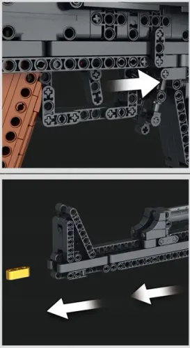 Klocki Reobrix 77005 Strzelający Karabin AK47 1366 el. na Arena.pl