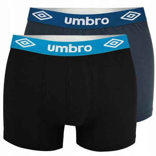 UMBRO Bokserki Męskie Zestaw 6 Sztuk MIX Kolorów Bawełna Rozmiar L na Arena.pl