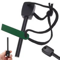 Krzesiwo magnezowe survivalowe wojskowe rozpałka