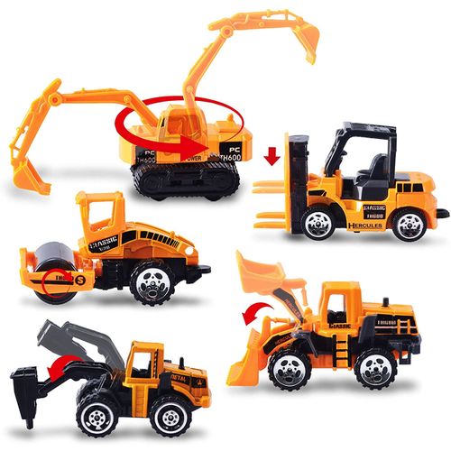 Ciężarówka Z Samochodami Pojazdami Auta 7 El. na Arena.pl