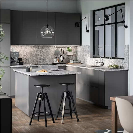 Listwa taśma oświetleniowa blatu kuchennego szafek Ściemniana 30 cm MITTLED srebrny zdjęcie 6