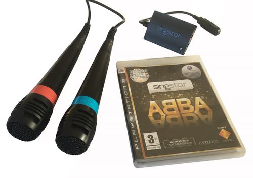 Oryginalne mikrofony gra karaoke SingStar ABBA PS3 na Arena.pl