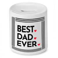 Skarbonka Dla Taty Best Dad Ever Najlepszy Tata Z Nadrukiem Ze Zdjęciem