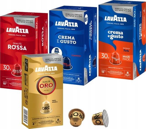 Kapsułki do Nespresso Lavazza Mix 100 sztuk na Arena.pl