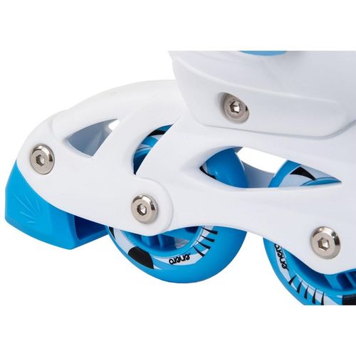 REGULOWANE ŁYŻWOROLKI WROTKI ŁYŻWY DLA DZIECI 4W1 ENERO 30-33 NIEBIESKIE na Arena.pl