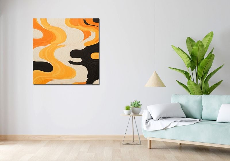 Obraz 90x90cm Słońce i Cień zdjęcie 2