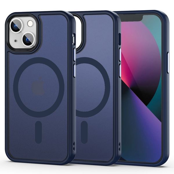 TECH-PROTECT MAGMAT MAGSAFE IPHONE 13 MINI MATTE NAVY zdjęcie 1