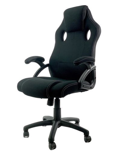 Fotel obrotowy do biurka CARRERA M BLACK FABRIC na Arena.pl