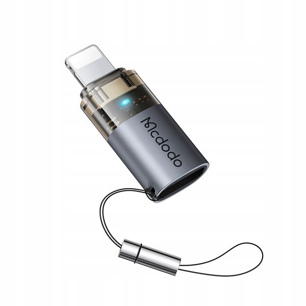 mcdodo adapter przejściówka usb-c usb typ c do lightning iphone 13 14 zdjęcie 11
