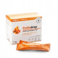 Aura Herbals Colladrop Forte, kolagen morski 10000 mg, saszetki 30 szt.