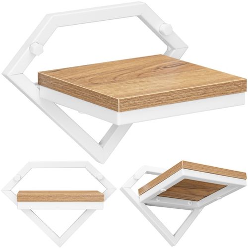 Kwietnik metalowy ścienny Doron Biały Craft na Arena.pl