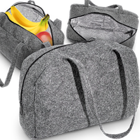 TORBA TERMICZNA IZOLACYJNA TURYSTYCZNA PLAŻOWA LEKKA Z PASKIEM NA PIKNIK