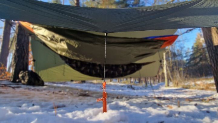 Płachta biwakowa BUSHMEN EASY Tarp 4x3m zdjęcie 11
