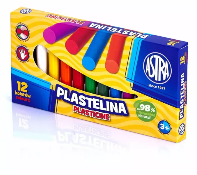 Plastelina, 12 Kolorów zdjęcie 1
