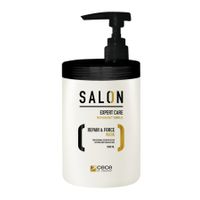 CeCe Salon Repair & Force, Intensywna maska regenerująca do włosów zniszczonych, suchych i łamliwych , 1000ml