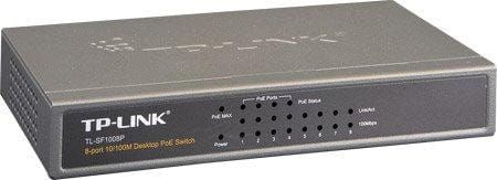TP-LINK SF1008P switch 8x10/100 PoE Desktop na Arena.pl