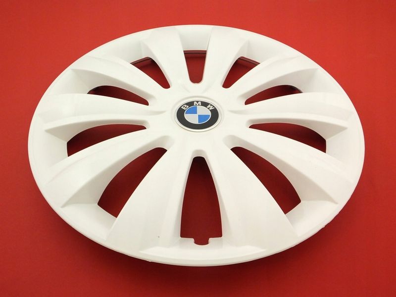 KOŁPAKI 15'' BMW E46 E90 F30 E39 E60 E87 BIAŁE DLB zdjęcie 3