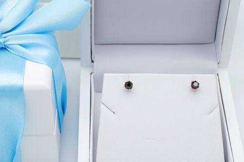 Złote kolczyki KRD1594B - Diament na Arena.pl