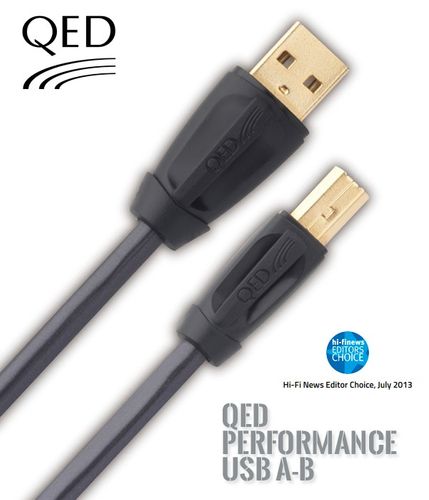 Kabel USB typ A - typ B QED QE6902 - 2m Kolor - 2m na Arena.pl