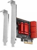 AXAGON PCESSA6, PCIe kontroler 6x wewnętrzny