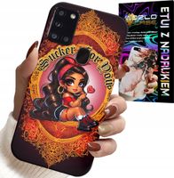 ETUI DO SAMSUNG GALAXY A21s - SUCKER FOR YOU MODNE LALKA CASE + SZKŁO