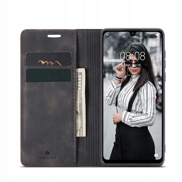 Spacecase Wallet Huawei P30 Lite Black zdjęcie 13