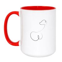 Duży Biało-Czerwony 450 ml