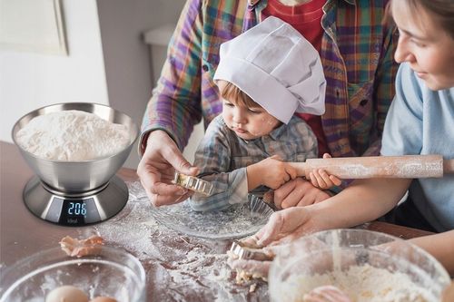 Waga kuchenna IDEAL elektroniczna z MISKĄ PRECYZYJNA DOTYKOWY PANEL na Arena.pl