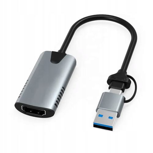 VIDEO GRABBER HDMI NAGRYWARKA OBRAZU USB 4K OBS STREAMING CAPTURE CARD PC na Arena.pl