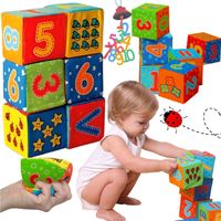 miękkie klocki sensoryczne dla dzieci 3m+ magdum 090601-03