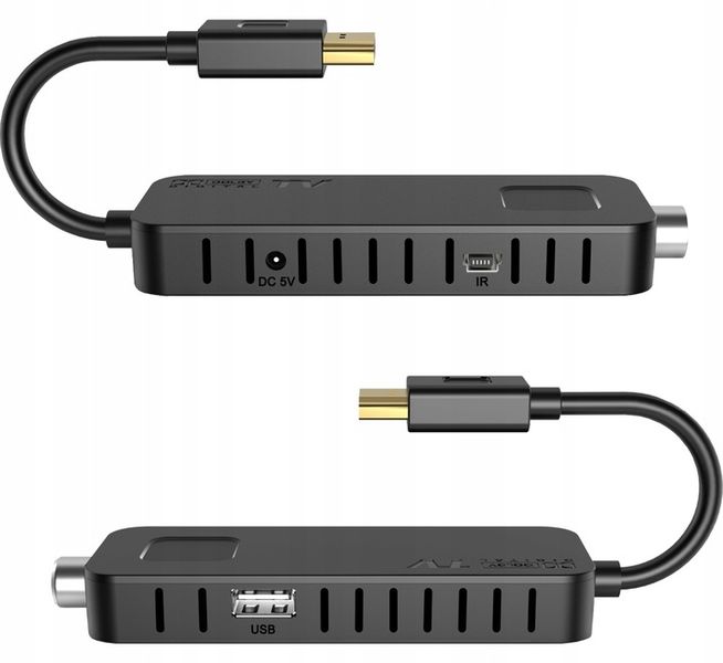 DEKODER TUNER TV HD DVB-T2 i DVB-C HEVC H.265 MINI STICK NAGRYWANIE PVR zdjęcie 10