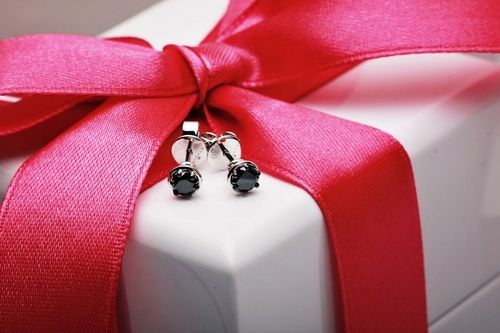 Złote kolczyki KBD1594B - Diament na Arena.pl