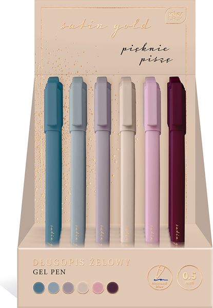 DŁUGOPIS ŻELOWY SATIN GOLD INTERDRUK zdjęcie 1