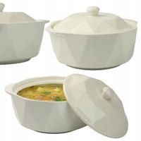 WAZA DO ZUPY PORCELANOWA 2,4 L BIAŁA - ELEGANCKIE NACZYNIE STOŁOWE