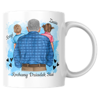 Prezent Dla Dziadka Kubek Z Wnukami Na Urodziny Imieniny Upominek