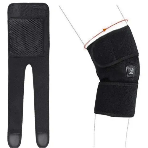 Opaska podgrzewająca na kolano masująca wibracyjna grzejąca 3 tryby na Arena.pl