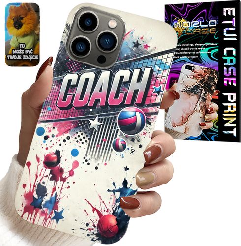 ETUI DO IPHONE 13 PRO - SIATKÓWKA COACH SIATKA OBUDOWA, PLECKI na Arena.pl