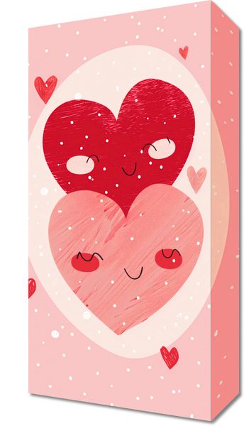 Obraz 20x40cm Ciepło Serca zdjęcie 1