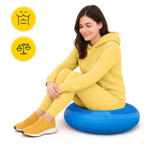 PODUSZKA SENSOMOTORYCZNA DO REHABILITACJI SIEDZENIA KRZESŁO JEŻYK 60 na Arena.pl