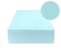 Prześcieradło Z Gumką 90X200 Frotte Jasnoniebieskie