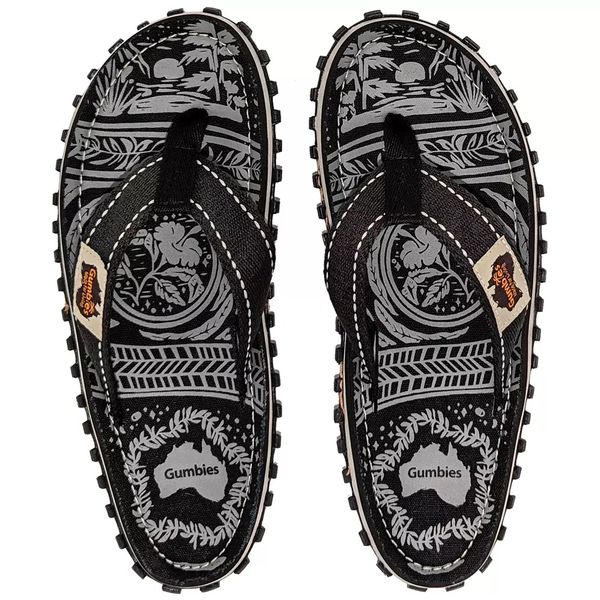 Gumbies japonki unisex ISLANDER MIDNIGHT BLACK 37 zdjęcie 1